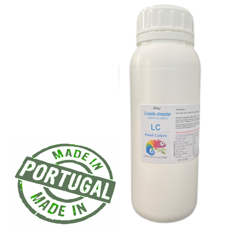Tinta alimentar para Epson 500g(Ligth-Cyan) Tinta alimentar para Epson 500g(Ligth-Cyan)