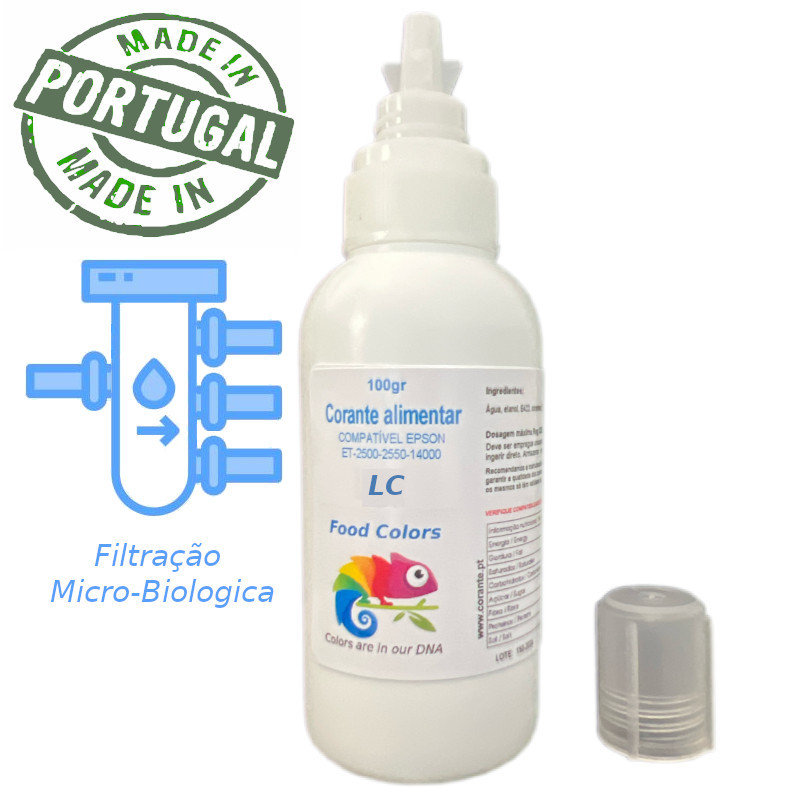 Tinta alimentar para Epson 100g(Ligth-Cyan) Tinta alimentar para Epson 100g(Ligth-Cyan)