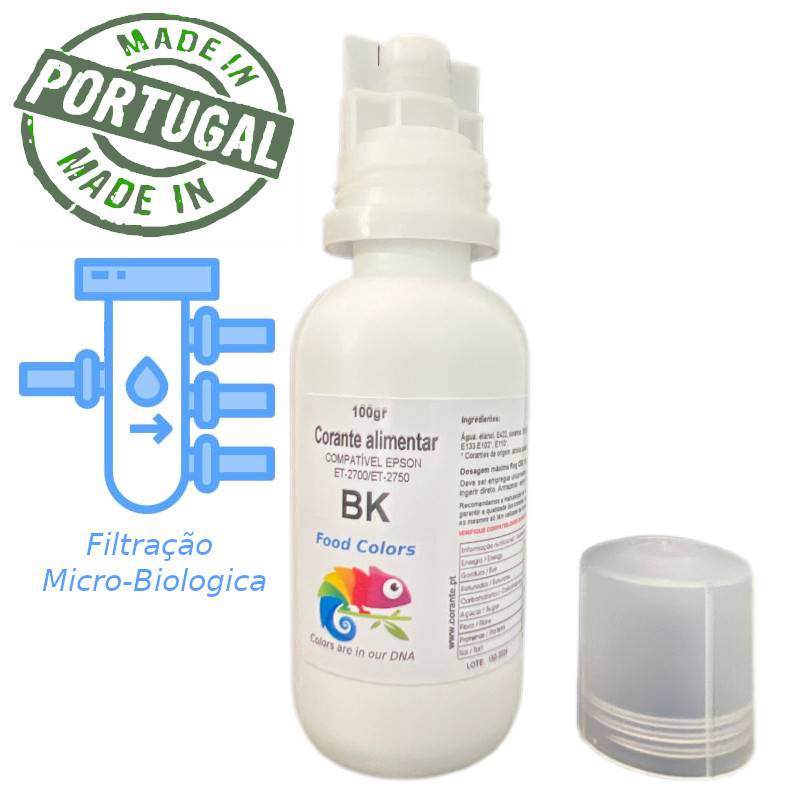 Tinta alimentar para Epson 100g (Preto)