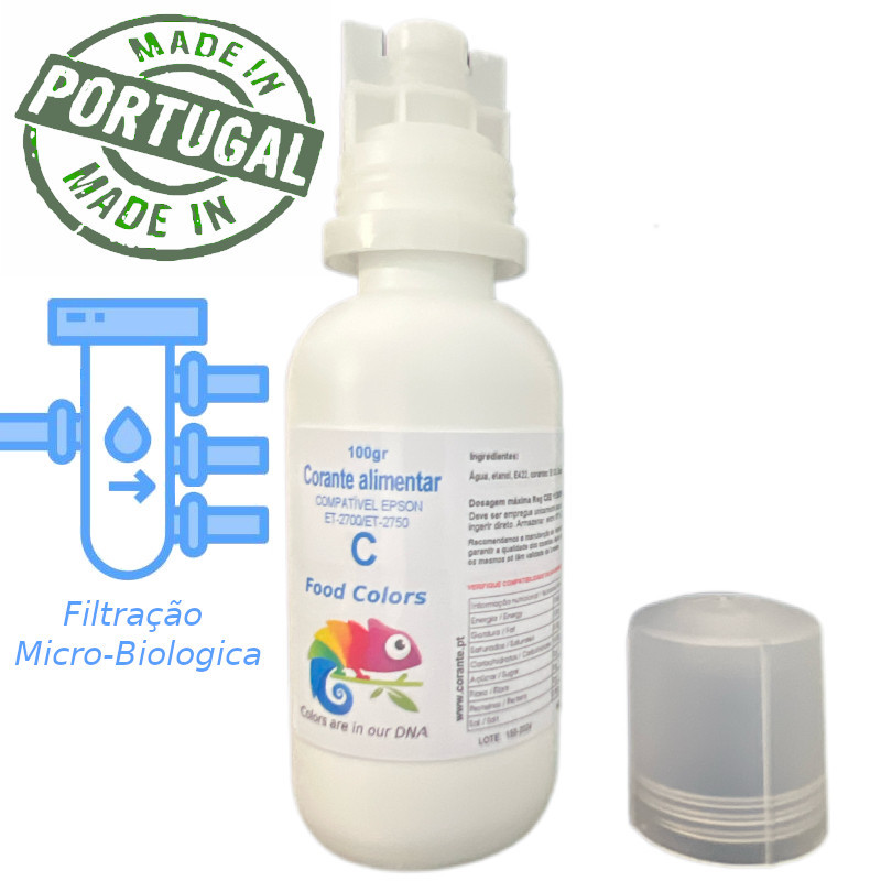 Tinta alimentar para Epson 100g (Cyan)