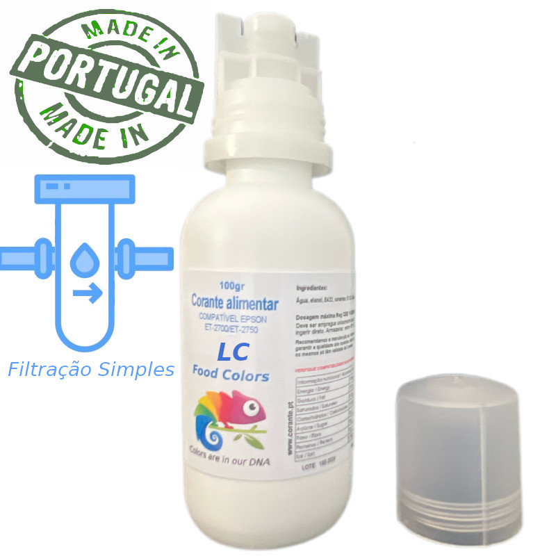Tinta alimentar para Epson Filt Simples 100g(Ligth Ciano) Tinta alimentar para Epson Filt Simples 100g(Ligth Ciano)