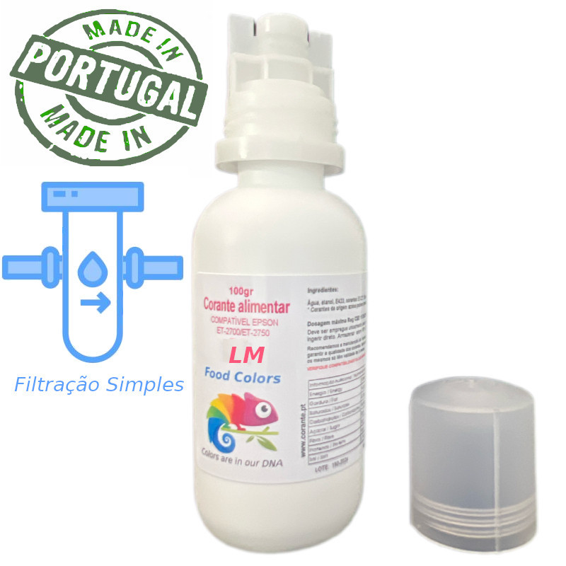 Tinta alimentar para Epson Filt Simples 100g(Ligth Magenta) Tinta alimentar para Epson Filt Simples 100g(Ligth Magenta)