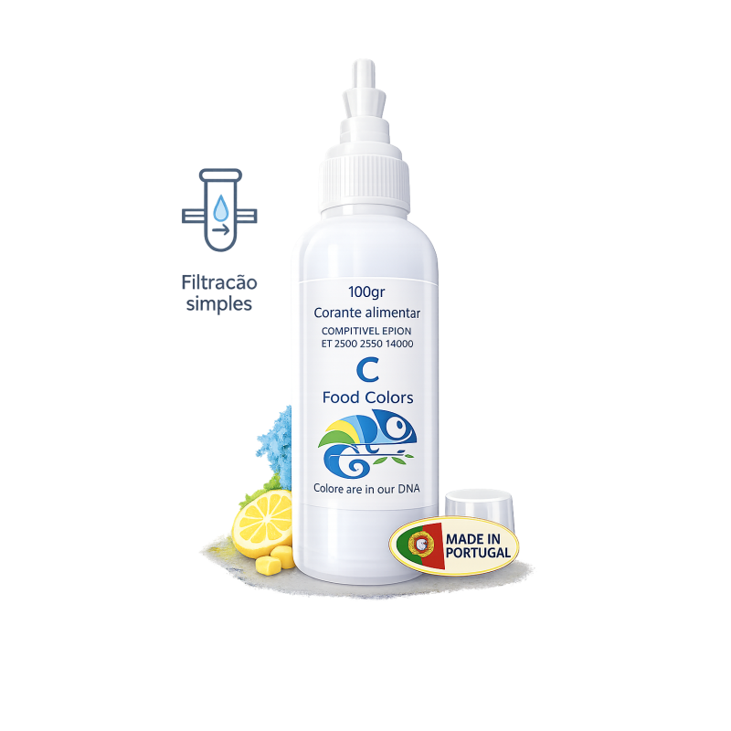 Tinta alimentar para Epson 100g (Cyan)