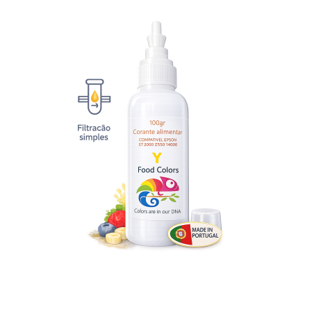 Tinta alimentar para Epson 100g (Amarelo)