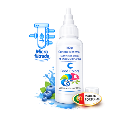 Tinta alimentar para Epson 100g (Cyan)