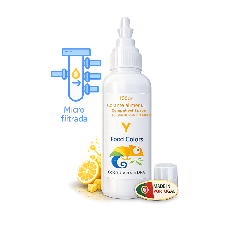 Tinta alimentar para Epson 100g (Amarelo)