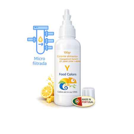 Tinta alimentar para Epson 100g (Amarelo)