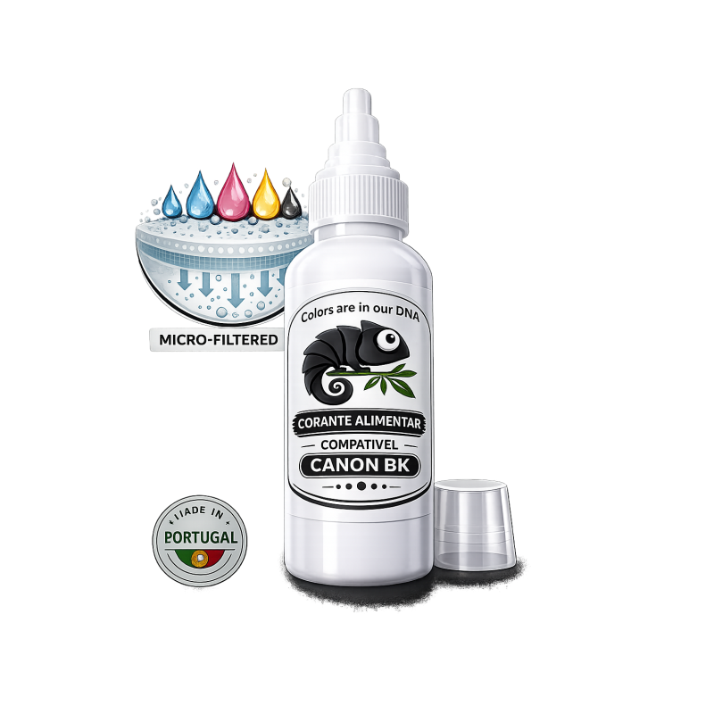 Tinta alimentar para Canon Ultra-Fine 100g (Black) - Tinteiros Alimentares