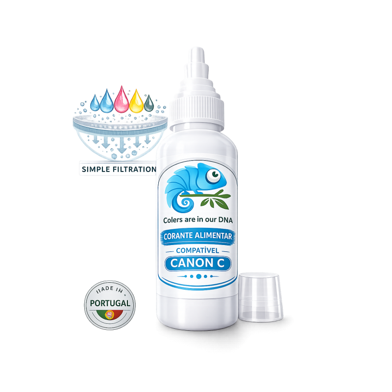 Tinta alimentar para Canon Normal 100g(Cyan)