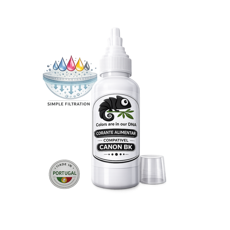 Tinta alimentar para Canon Normal 100g(Preto)
