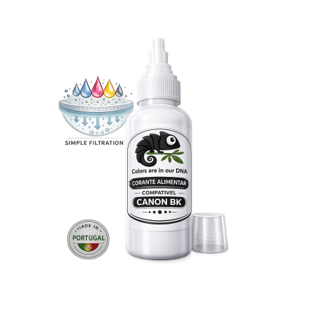Tinta alimentar para Canon Normal 100g(Preto)