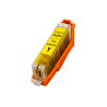Tinteiro com tinta alimentar compat CLI551 C/Chip Yellow