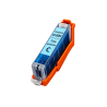 Tinteiro com tinta alimentar compat CLI581 C/Chip CYAN P