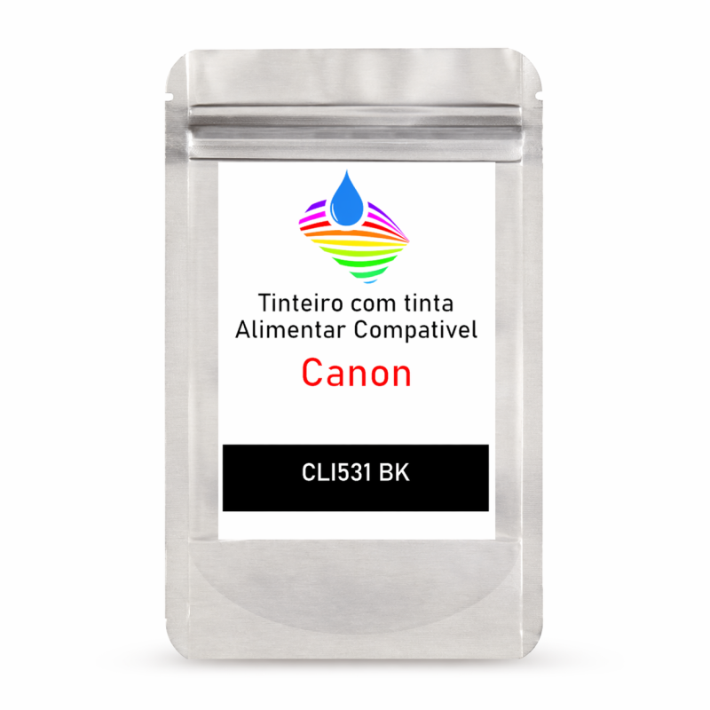 Tint c tinta alimentar compat  CLI581 C/Chip BLACK P