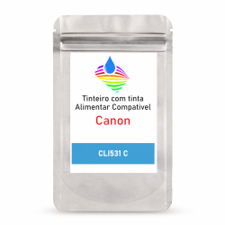 Tint c tinta alimentar compat  CLI581 C/Chip BLACK P