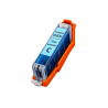 Tinteiro com tinta alimentar compat CLI531 C/Chip Cyan
